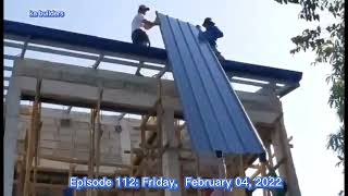 episode 112 SkillionKorean type Roofing installation rib type gray roof [upl. by Aneres]