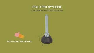 Materials for Industrial Feet  Essentra Components [upl. by Kcim69]