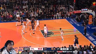 FlightReacts To HAWKS at KNICKS  EMIRATES NBA CUP FULL GAME HIGHLIGHTS  December 11 2024 [upl. by Darryn707]