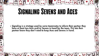 Modern American Canasta Sevens Aces and the Strategy of Signaling [upl. by Rosanna224]