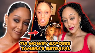 Tia Mowry EXPOSES Tameras Betrayal SHOCKING👀 [upl. by Custer]