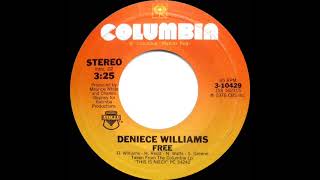 1977 HITS ARCHIVE Free  Deniece Williams stereo 45 single version1 UK hit [upl. by Noneek]