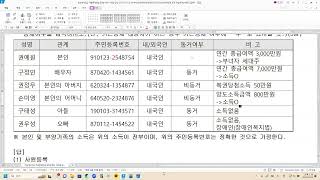 97회 기출 전산세무 2급 실무 문제 5의 1 사원등록 [upl. by Can]