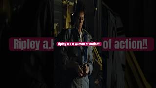 Sigourney’s Ripley is a bad ass aliens sigourneyweaver 1986 womenempowerment aliensmovie [upl. by Hanway]