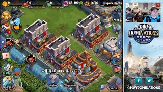 DomiNations Space Age Community Stream FULL [upl. by Herwick]