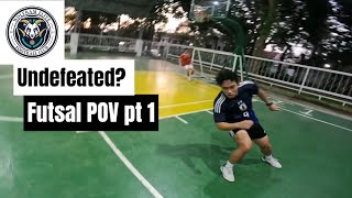 Can we remain undefeated Wolfram 5V5 Futsal POV PT 1 [upl. by Aitnyc694]