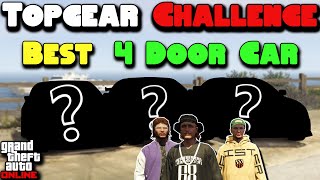 GTA 5 TOPGEAR ⭐ BEST 2000000 4DOOR CAR CHALLENGE ⭐ ft twingomp4 amp HarmNone [upl. by Hoagland173]