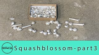 Making a Squashblossom necklace part three [upl. by Coppins792]