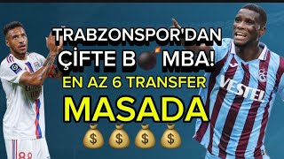 Trabzonspor transfer haberi Tolisso ve Onuachu bombası gündemde En az 6 transfer [upl. by Sukul121]