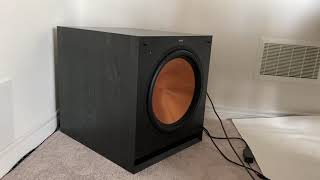 Klipsch SPL 150SW 15” 800W Powered Subwoofer  Wall Shaking Sound Test [upl. by Ynottirb]