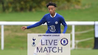 Tottenham Hotspur U18 v Chelsea U18  U18 Premier League  LIVE MATCH [upl. by Tynan444]