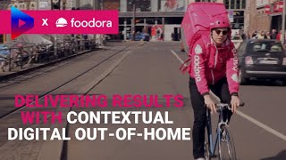 How foodora got creative with programmatic digital outofhome [upl. by Kroll77]