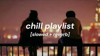 chill playlist mix ft frank ocean the weeknd sonder summer walker etc slowed  reverb [upl. by Tolmann]