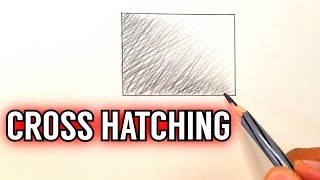 How to do Cross Hatching Shading  Drawing Shading for beginners [upl. by Oletta667]