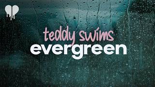 teddy swims  evergreen lyrics [upl. by Markman]