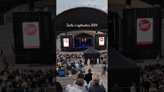 Tartu Laululava 1sept2024 crowd gathers soon Chris Norman amp Band 🎶🎶 [upl. by Aicirtac36]