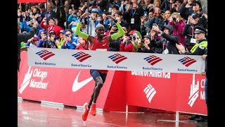 Mo Farah Wins 2018 Chicago Marathon [upl. by Aon864]