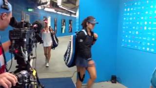 Li Na and Agnieszka Radwanska Apia International Sydney 2013 [upl. by Annaert]