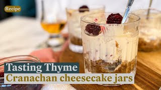 Recipe Cranachan cheesecake jars fit for a Burns Night celebration [upl. by Anam]