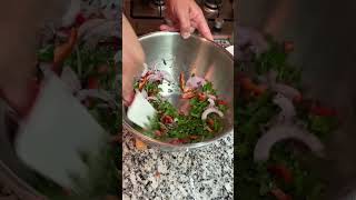 Adana tablacı salatası tarifi 😋 salad cemilteris hanımıyemeğeçıkardım [upl. by Enoryt244]