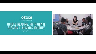 Guided Reading Fifth Grade Session 1 Ahmads Journey [upl. by Aidyl]