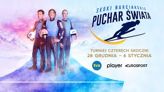 TURNIEJ CZTERECH SKOCZNI OD 29 GRUDNIA W TVN EUROSPORT I PLAYERPL 🎿 [upl. by Brie950]