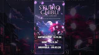 STUDIO GHIBLI IN CONCERT studioghibli anime concert livemusic music [upl. by Arrec]