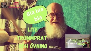 Yngve Gustafsson ” Trummsurr och övning Källarn ” nov 2024 [upl. by Rodrique]