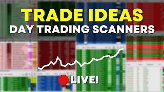 🔴LIVE Trade Ideas Scanners For Day Trading  Breakouts Unusual Volume Reversals etc 062724 [upl. by Wiese]