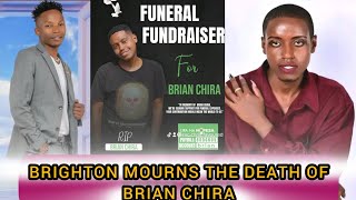 Brighton thee pl and girlfriend angie b Emotionally gives BRIAN CHIRA last respect [upl. by Mccarthy]