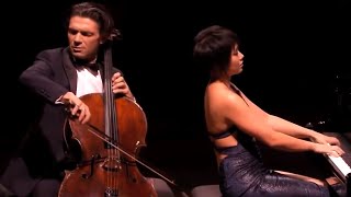 Yuja Wang amp Gautier Capuçon SaintSaëns The Swan from Carnival of the Animals HD [upl. by Kneeland831]