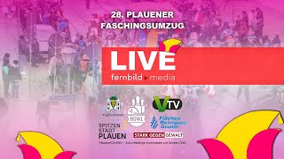 LiveÜbertragung des 28 Plauener Faschingsumzug 2024  VTV [upl. by Assenej]