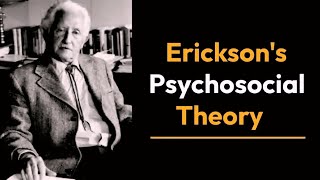 Eriksons psychosocial theory explained [upl. by Ynna]