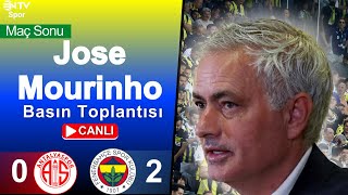 Neden Laptop Koydu Futbolculara Basit Oyun Eleştirisi  Jose Mourinhonun Basın Toplantısı [upl. by Ahnavas]