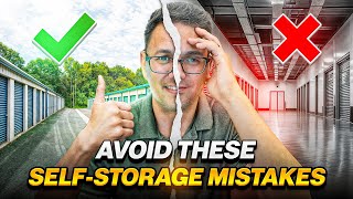 SelfStorage Investing Mistakes To AVOID My First Deal Breakdown [upl. by Asare]