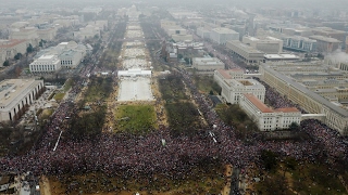 World marches to support women’s rights [upl. by Asnerek284]