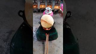 Gol Gappe Ya Football 🤔😂 Miniature Cooking Vs Giant Pani Puri Fry miniaturecooking foryou shorts [upl. by Nosreg]