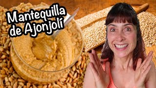 MANTEQUILLA DE AJONJOLI FUENTE DE CALCIO ❣️ El Blog de Adri [upl. by Aubin882]