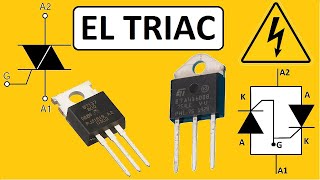 El TRIAC un Componente MUY usado en los Electrodomésticos Todo sobre el BT137 BTA16 BTA41 [upl. by Ydnor]