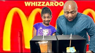 Whizzaroo McDonalds Mystery Drink Challenge [upl. by Einahpit]