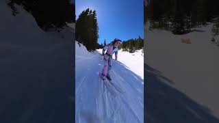 Stay Warm and Chic on the Slopes Womens Gsou Snow Classic Flare Belted Ski Suit Review [upl. by Esiuolyram]