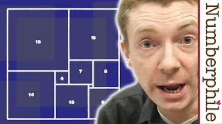 Squared Squares  Numberphile [upl. by Eicyaj]