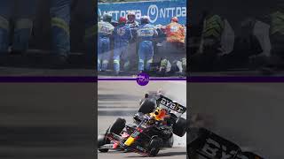 Hamilton Verstappen crash in Hungary F1 Grand Prix [upl. by Cary5]