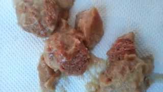 Joikakaker Canned Forcemeat Meatballs with Game sauce [upl. by Alyosha]