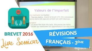 Brevet 2016  Révisions de Français en live avec digiSchool replay 13062016 [upl. by Kuhn]