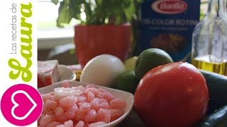 Como hacer ensalada de CAMARONES  Comida Saludable [upl. by Helli]