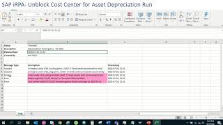 SAP iRPA  Automate error correction during Asset Depreciation Run [upl. by Avan134]