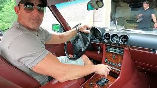 1987 MercedesBenz 560SL EuroConversion Drive Video 7822 [upl. by Etnaed273]