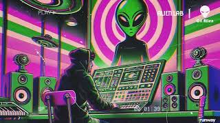 Cri Alien 👽  Alien Lab Hard Psy Hard Bass  Visual [upl. by Oinotla]