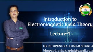 INTRODUCTION TO ELECTROMAGNETIC FIELD THEORY [upl. by Thomas544]